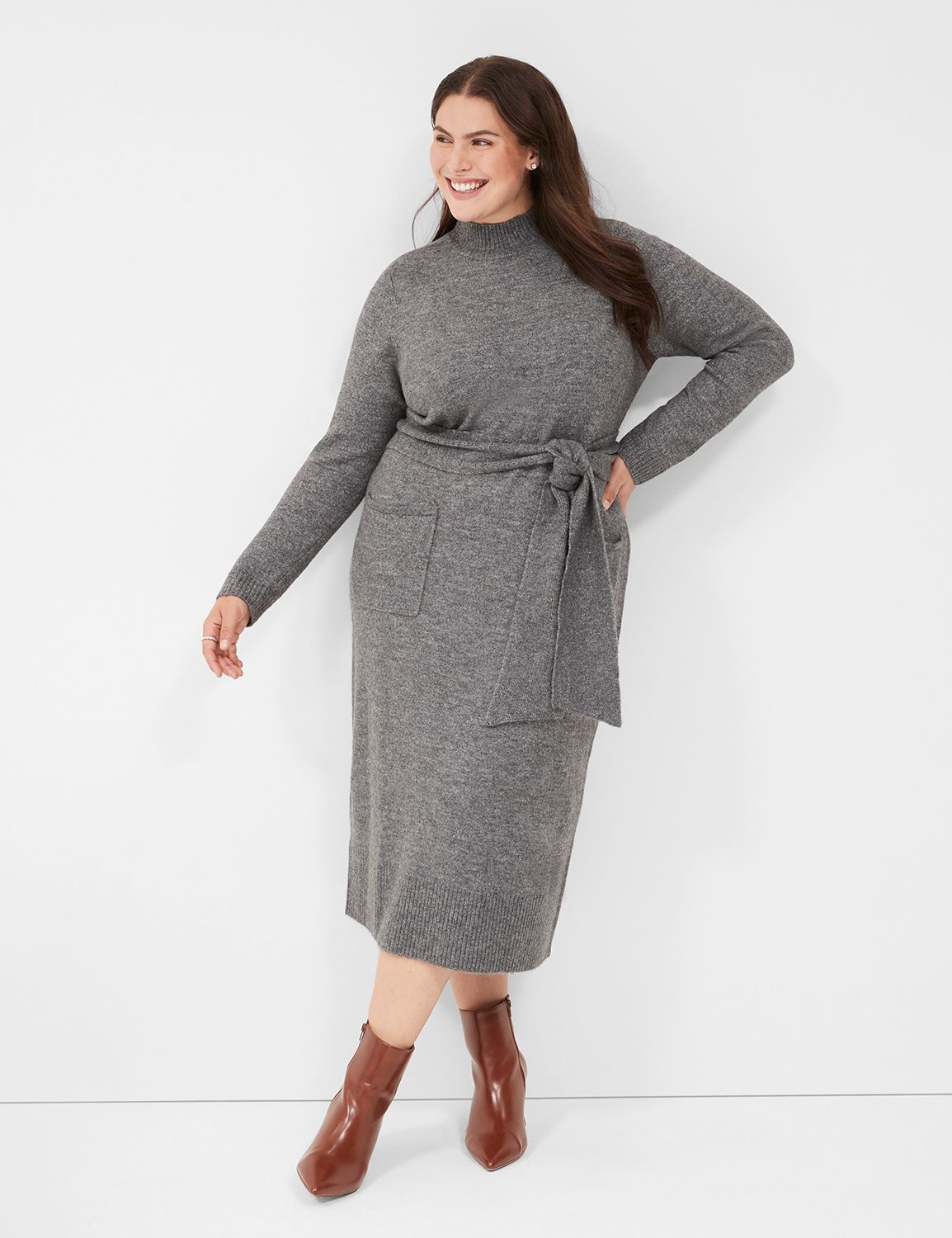 Lane bryant sweater on sale dress