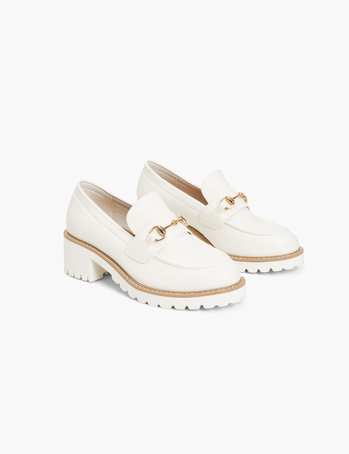 Dream Cloud Bit-Detail Lug Sole Loafer