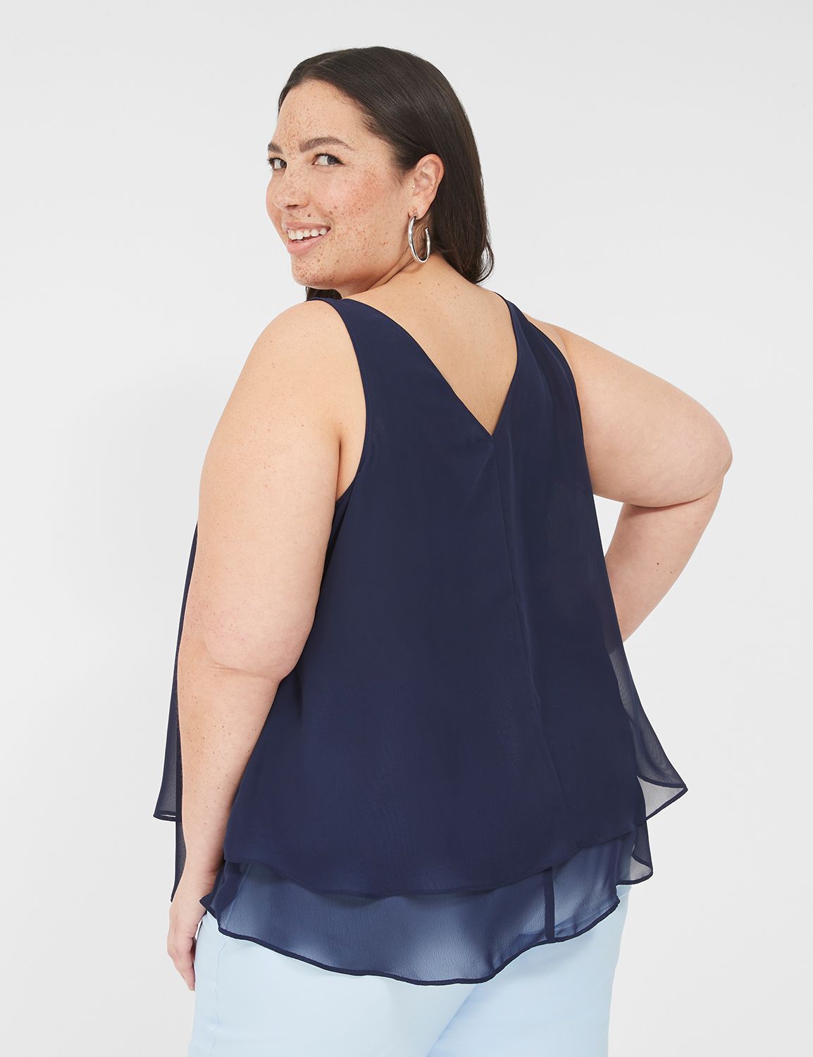 Sleeveless V Neck Swing Dress
