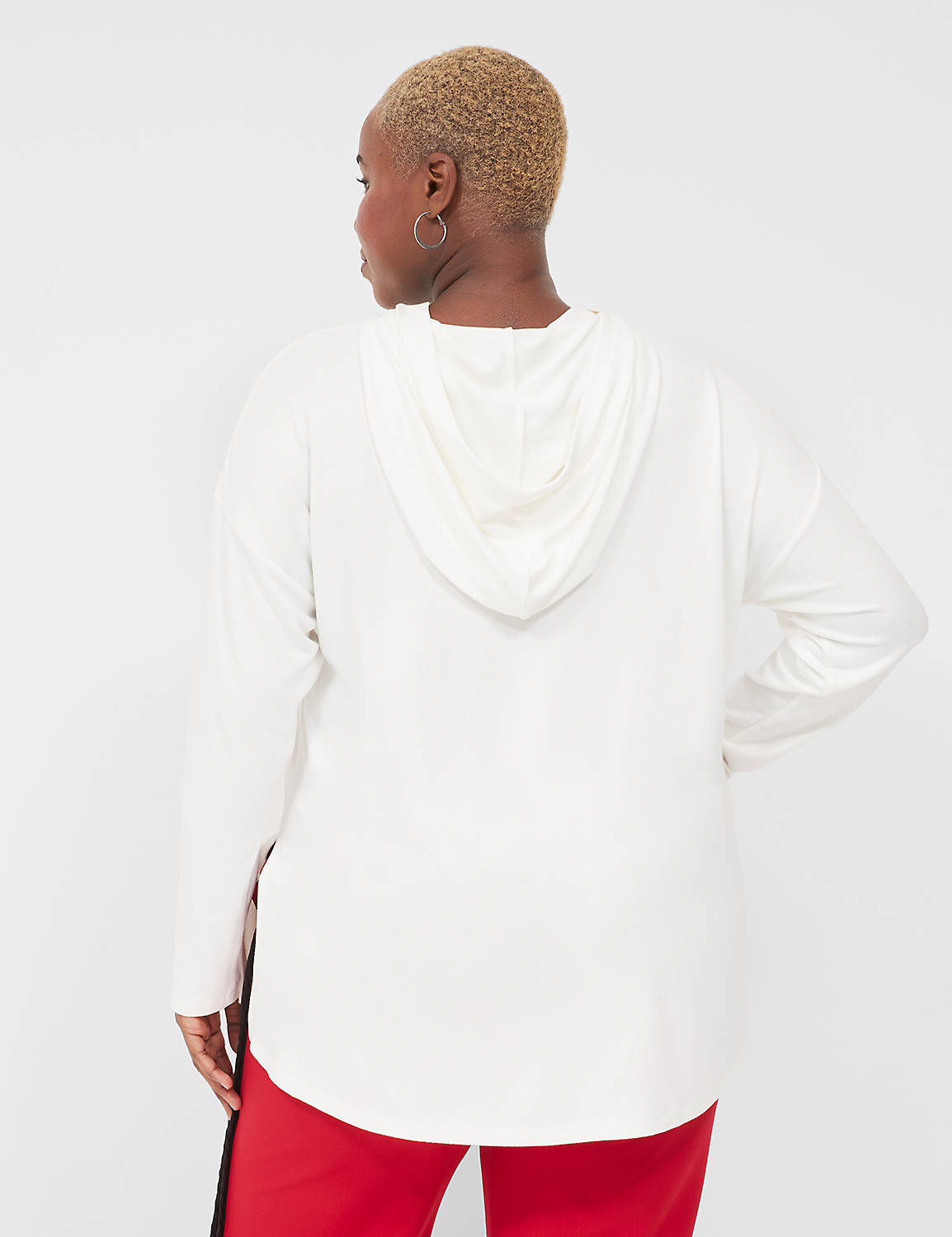 Relaxed Long Sleeve Drop Shoulder H Product Image 2