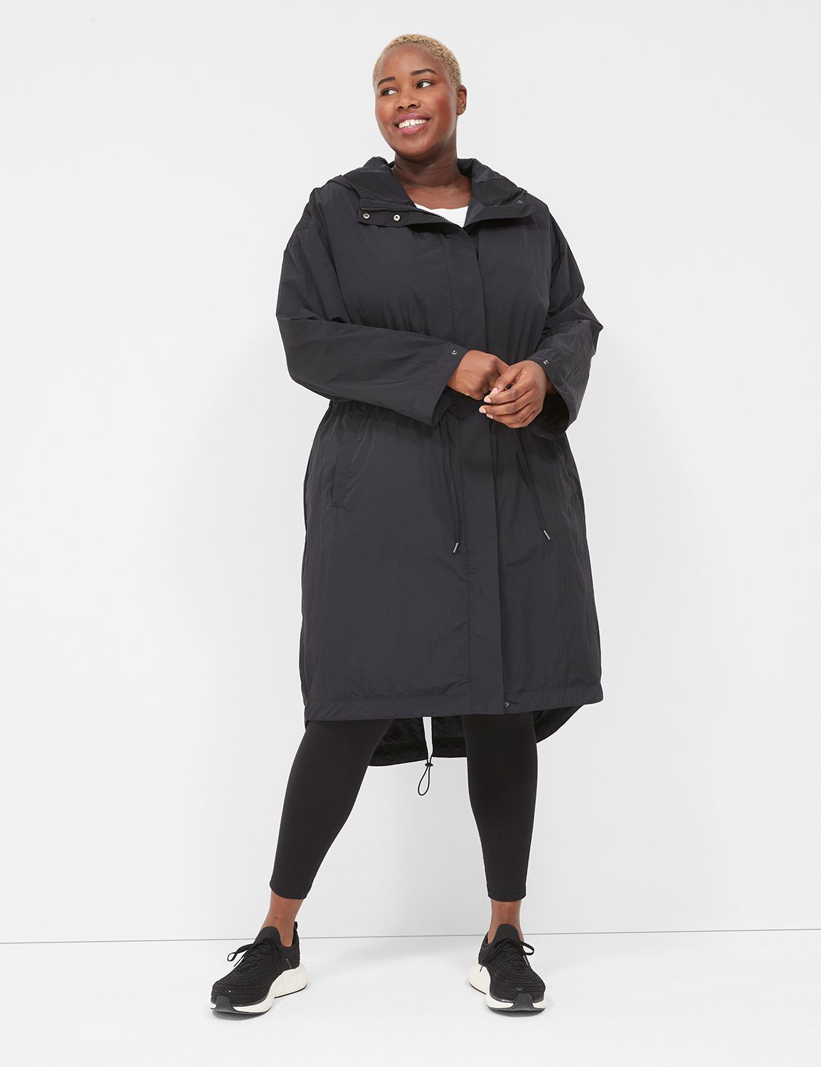 LIVI Full-Zip Hooded Anorak Jacket