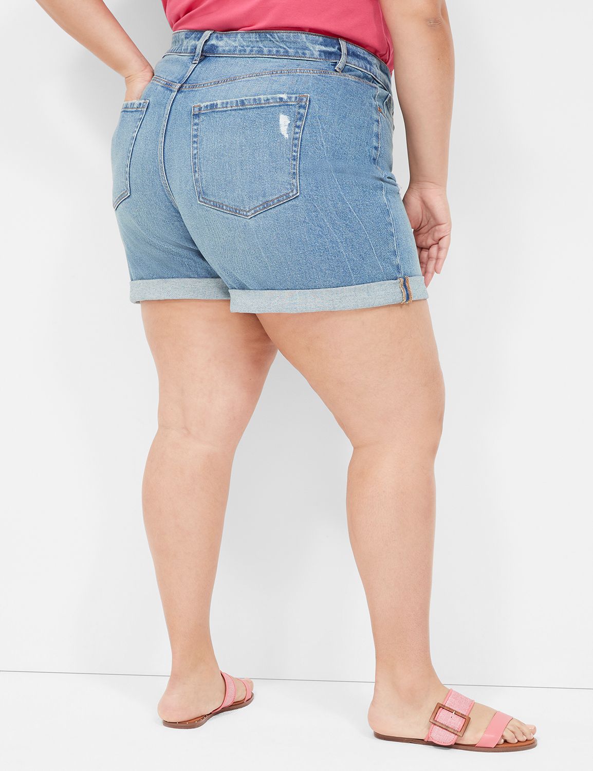 Boyfriend Fit Jean Short