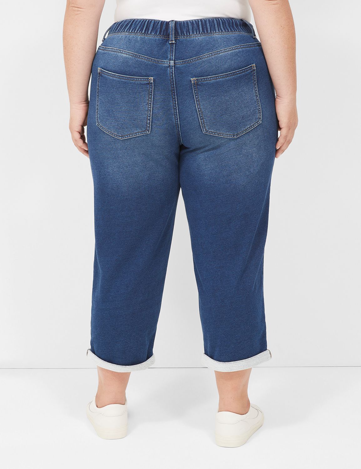 Plus size boyfriend on sale jeans