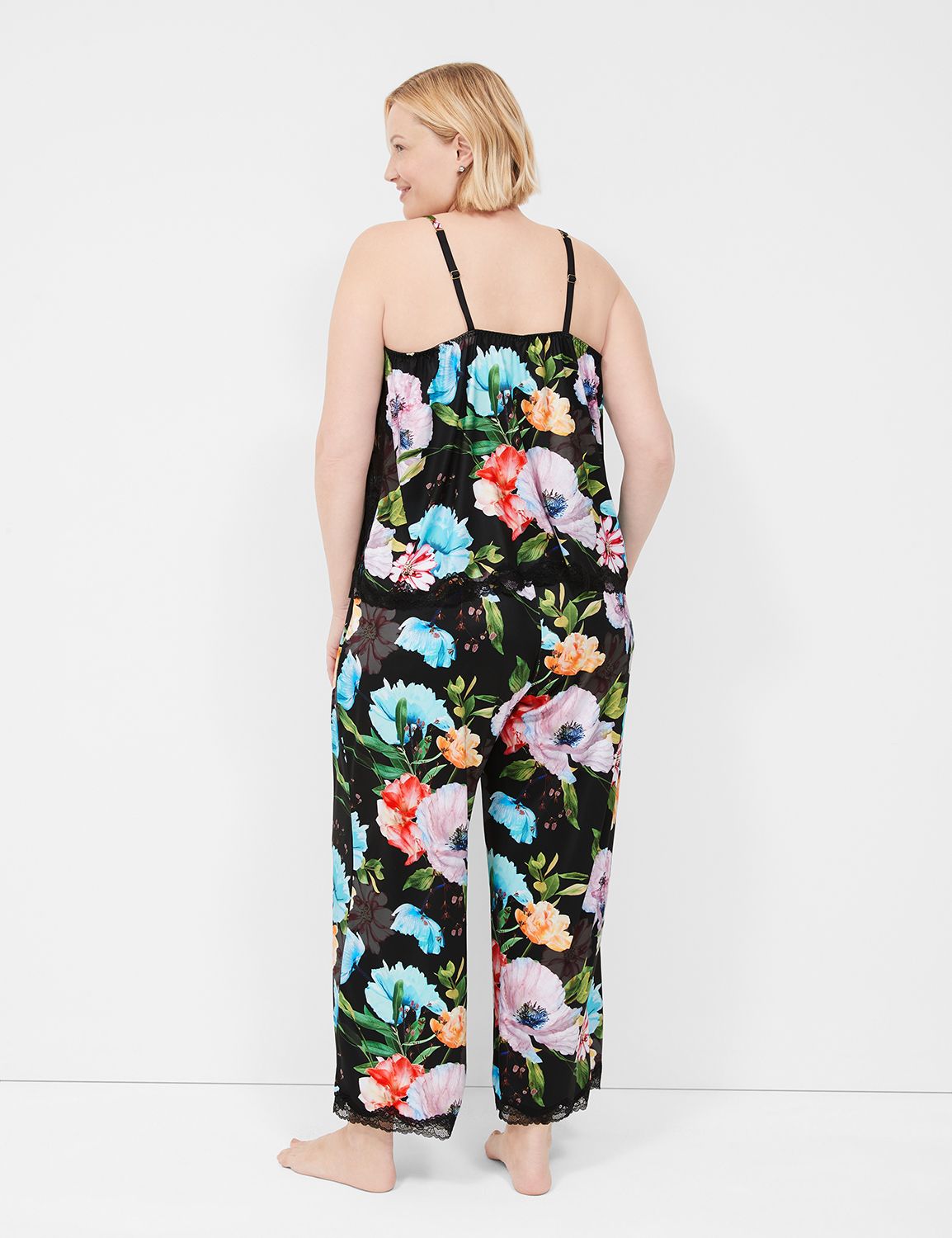 Lace Trim Micro Pant PJ Set 1139773 Product Image 2