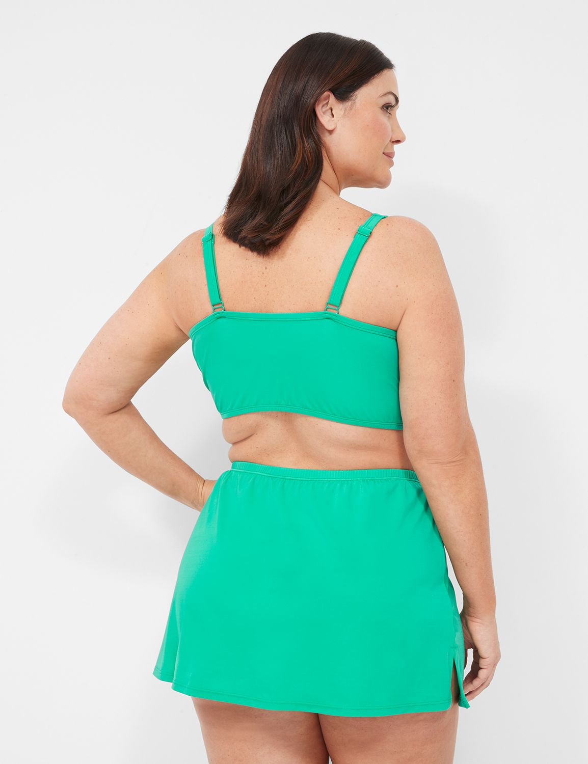 Slitted Swim Skirt 1140183 LA LaneBryant