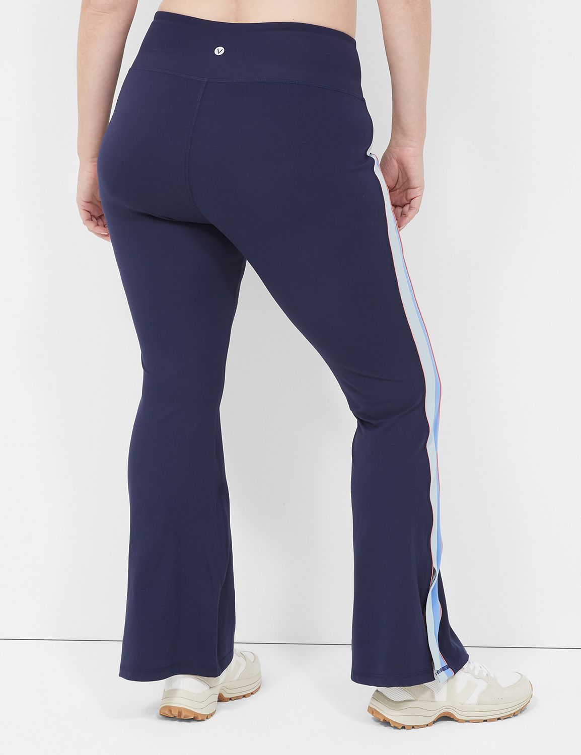 NWT Lane Bryant LIVI Soft High Rise Blue Yoga Pants With Pockets 34/36 NEW  (378)