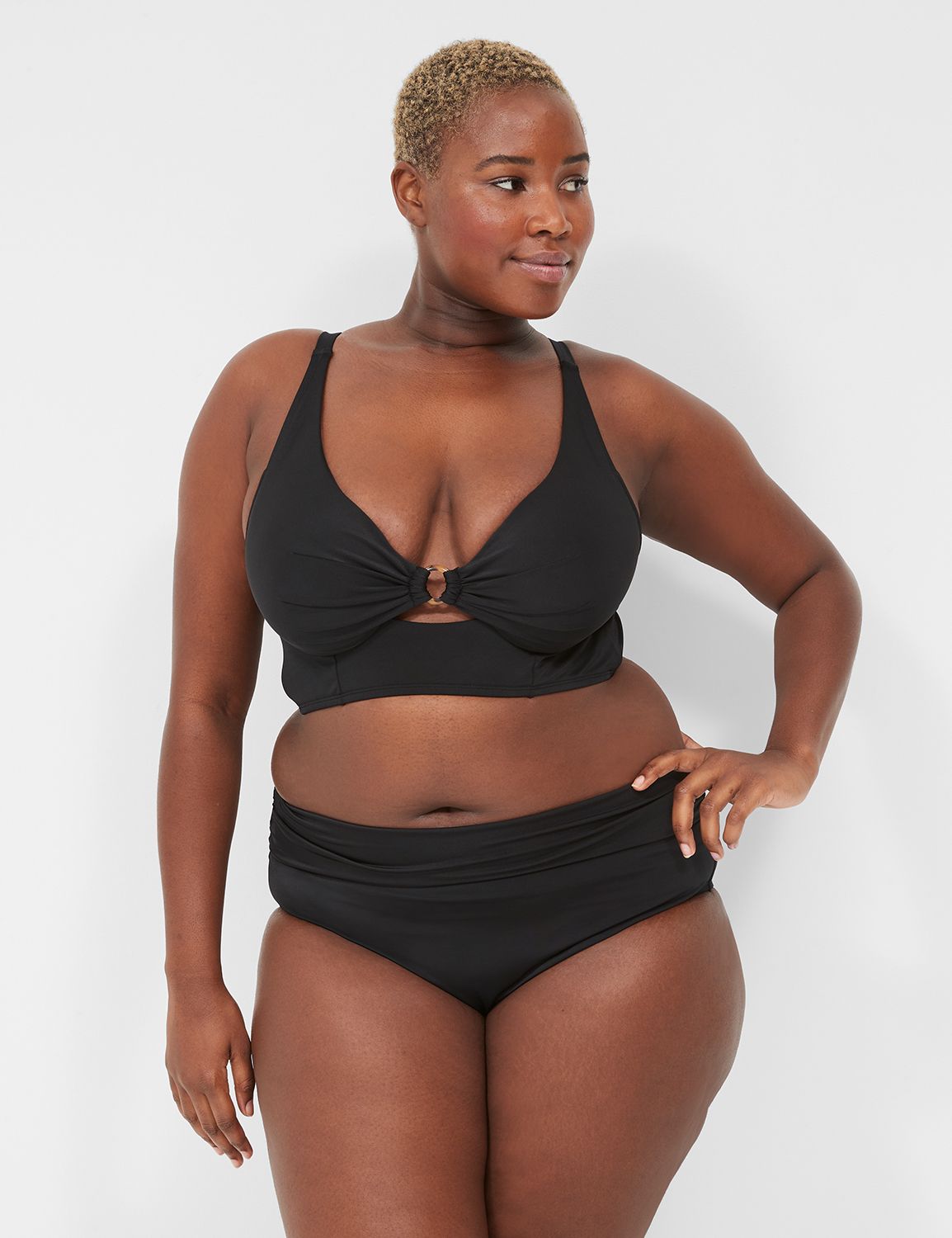 Fold Over WB High Leg Brief 1138814 Product Image 4