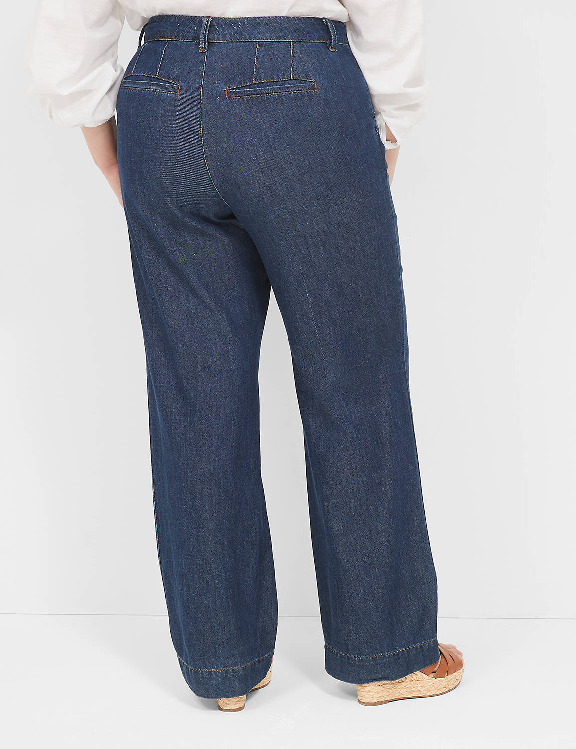 MID RISE WIDE DRESSY TROUSER - RINS Product Image 2