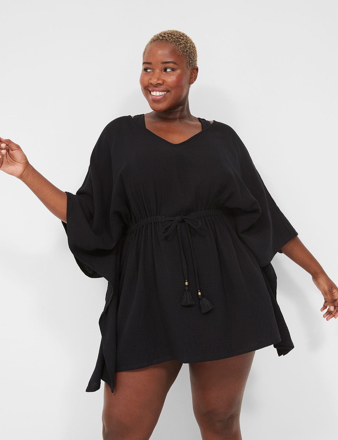 Plus size swimsuit cover up store lane bryant