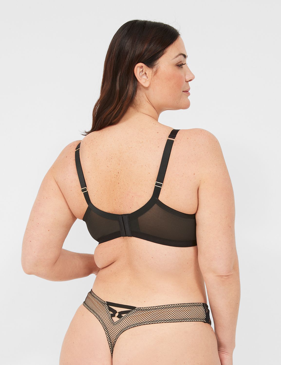 Plus Size Balconette Bras: Cups B-K