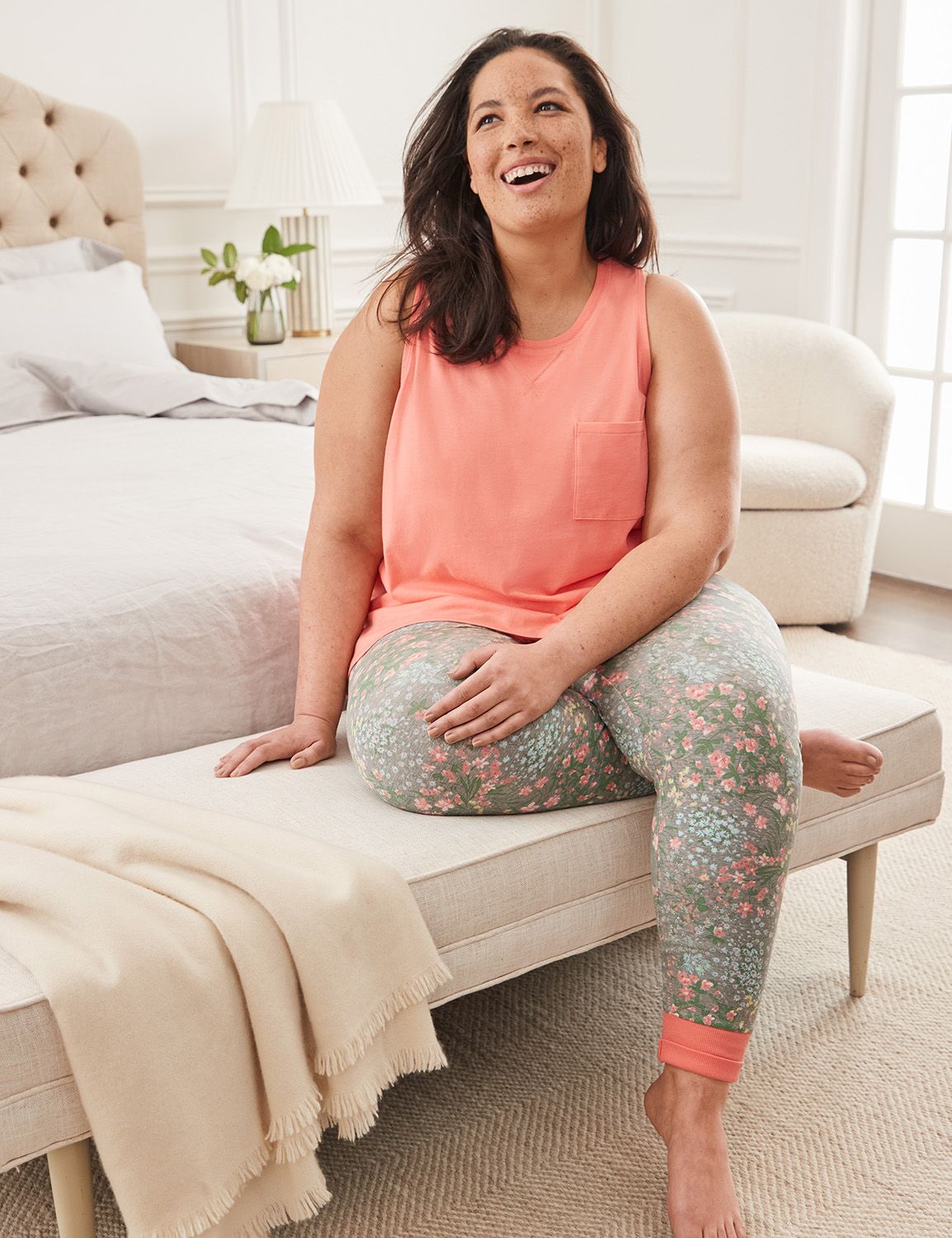 Cotton Pocket Tunic Legging PJ Set Product Image 5