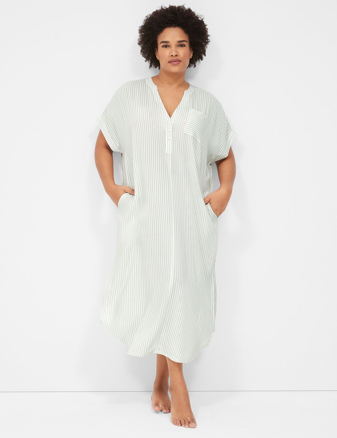 Woven Maxi Sleepshirt