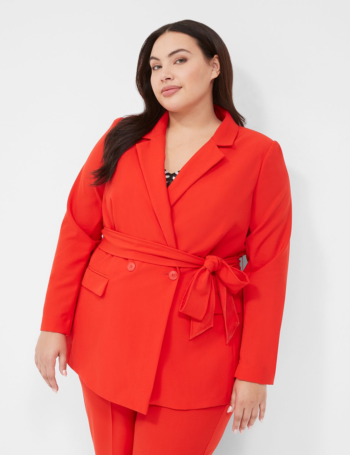 Plus size hot sale business tops