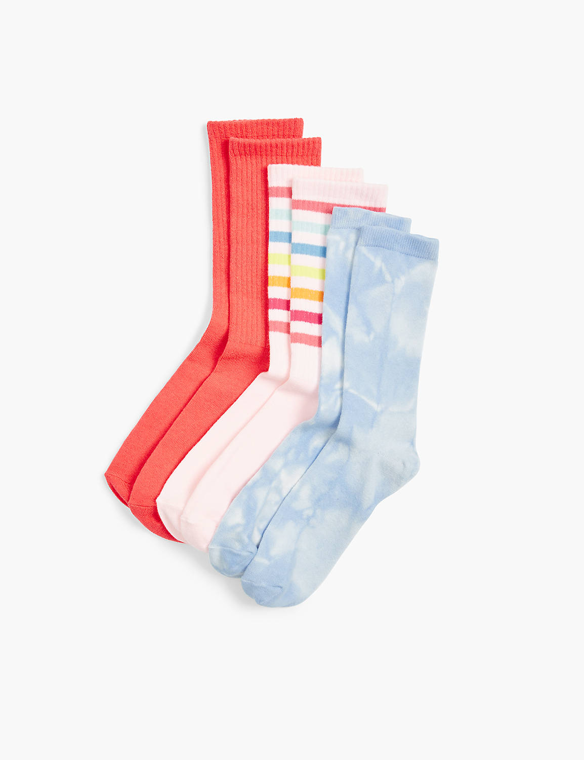 3 Pack Crew Sock S 1140420 Product Image 1