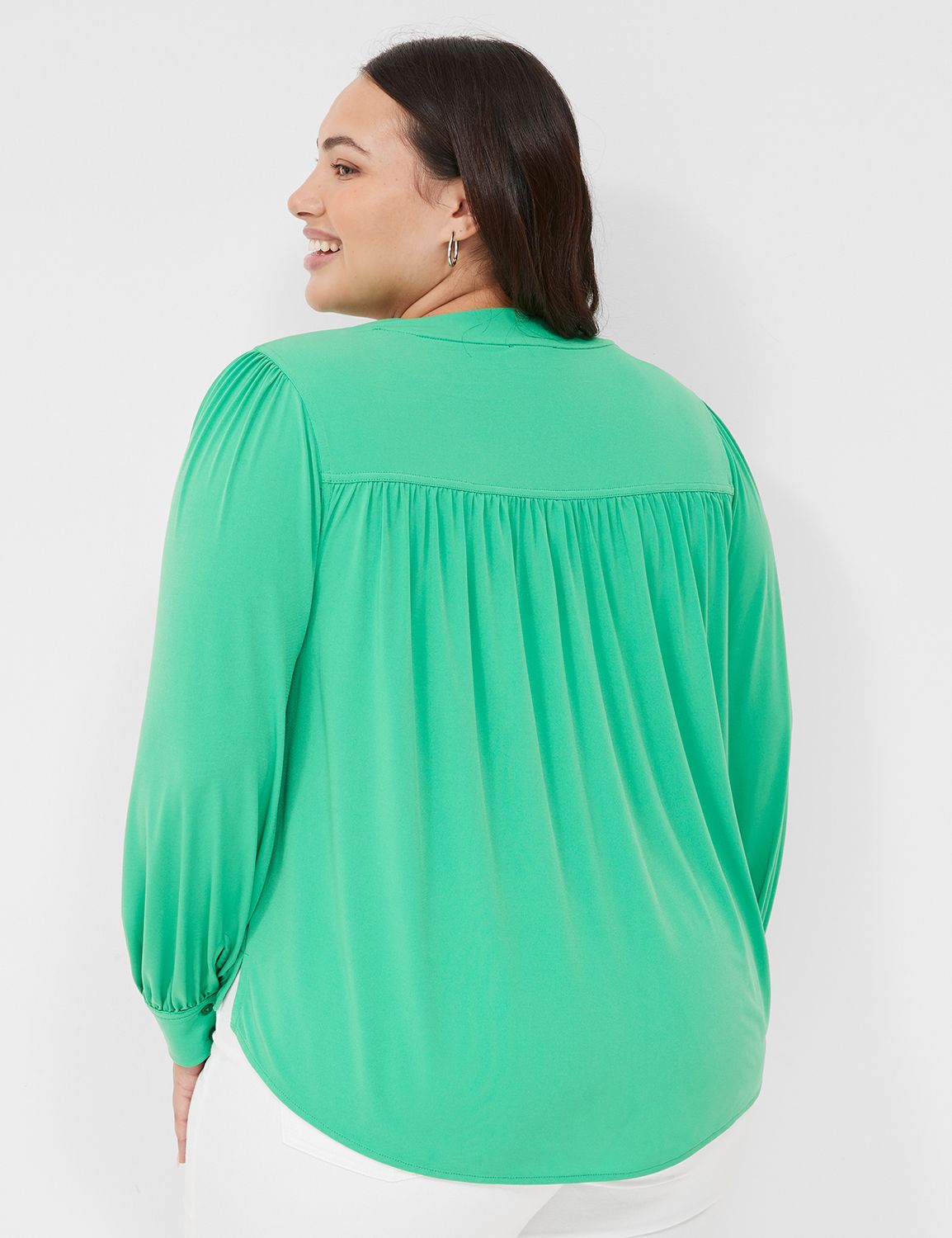 V-neck Long Sleeves Blouse