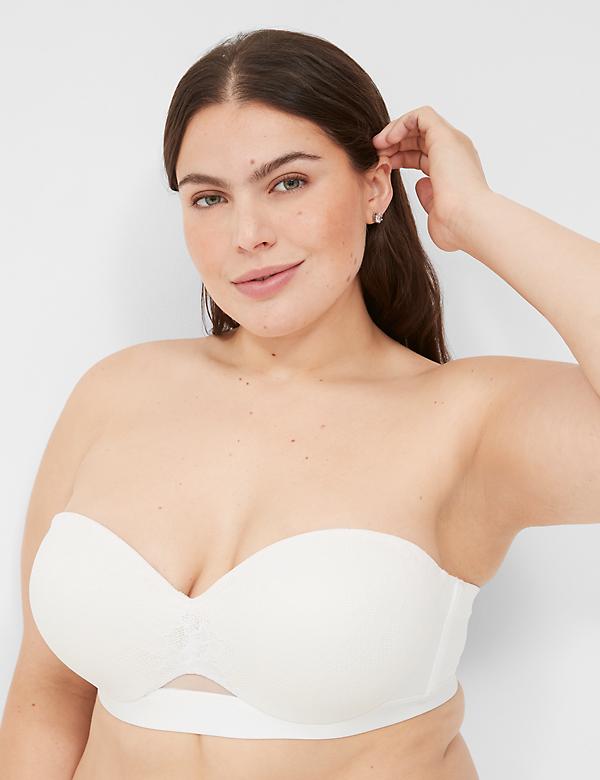 Comfort Bliss Lightly Lined Multi-Way Strapless Bra With Lace