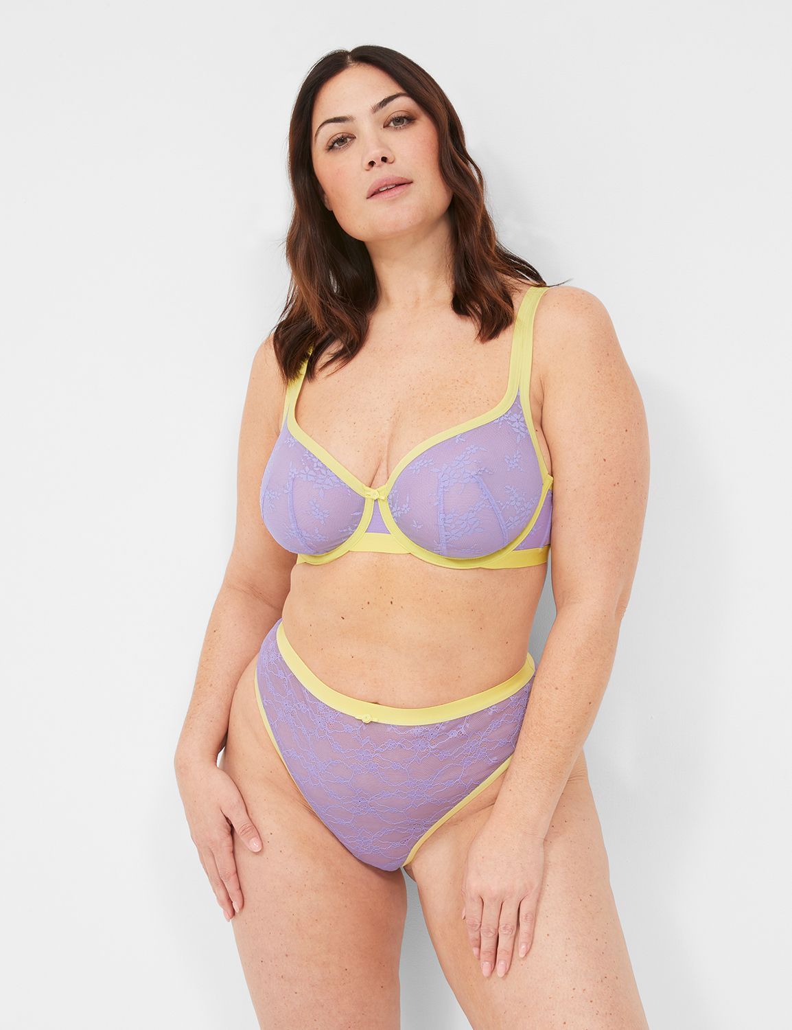 Delicate Lace Square Tshirt Bra 113 Product Image 1