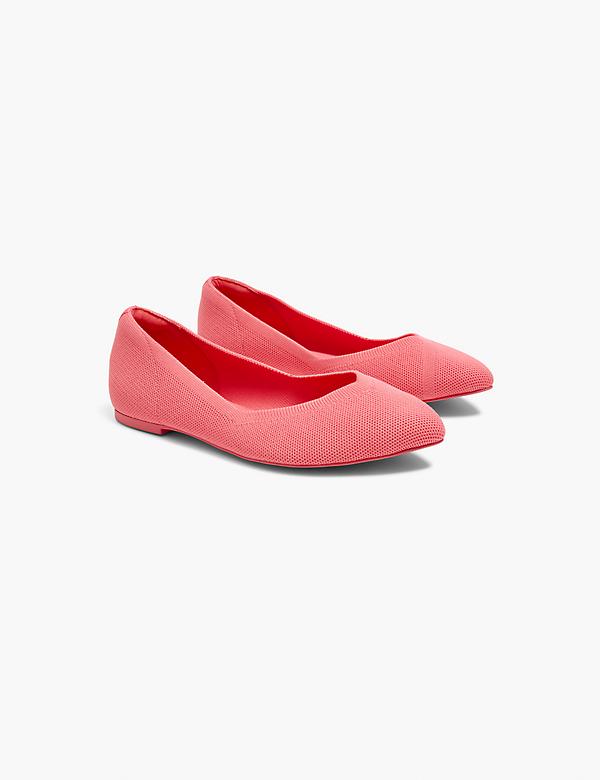 Dream Cloud Pointed Toe Knit Flat