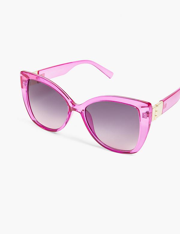 Fuchsia Jelly Cateye Sunglasses