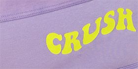 Crush Cotton Ruched-Back Cheeky Panty