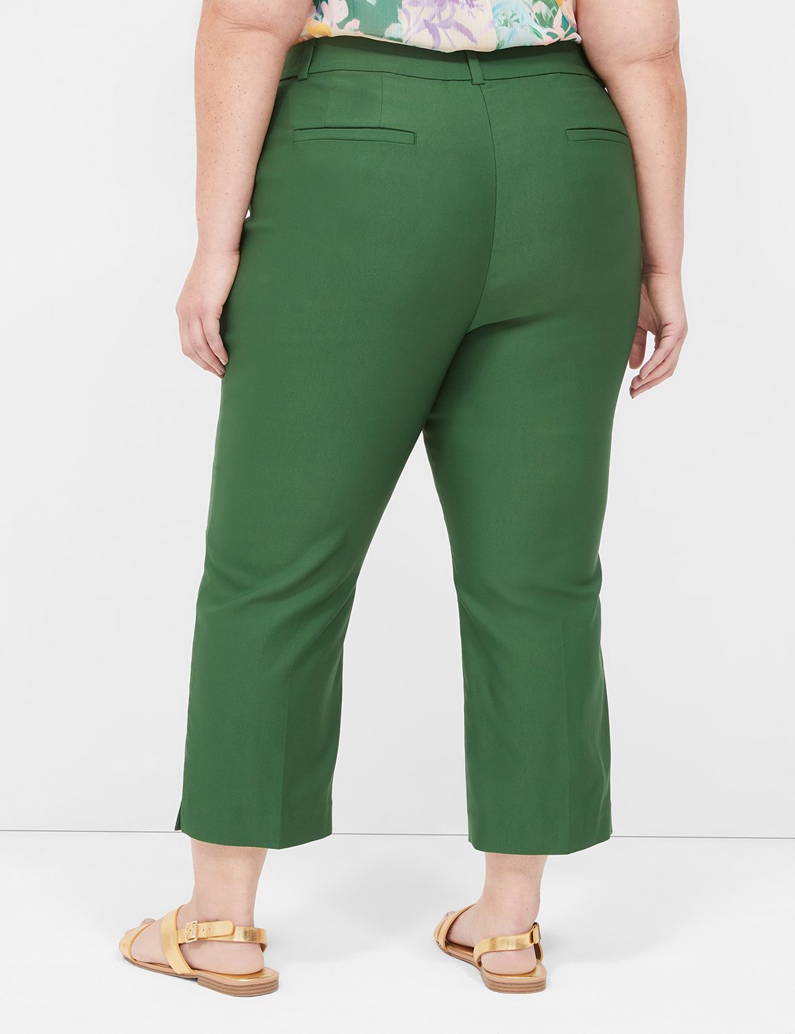 Free People Women's Green Capri Pants Green Size 12 – Steals