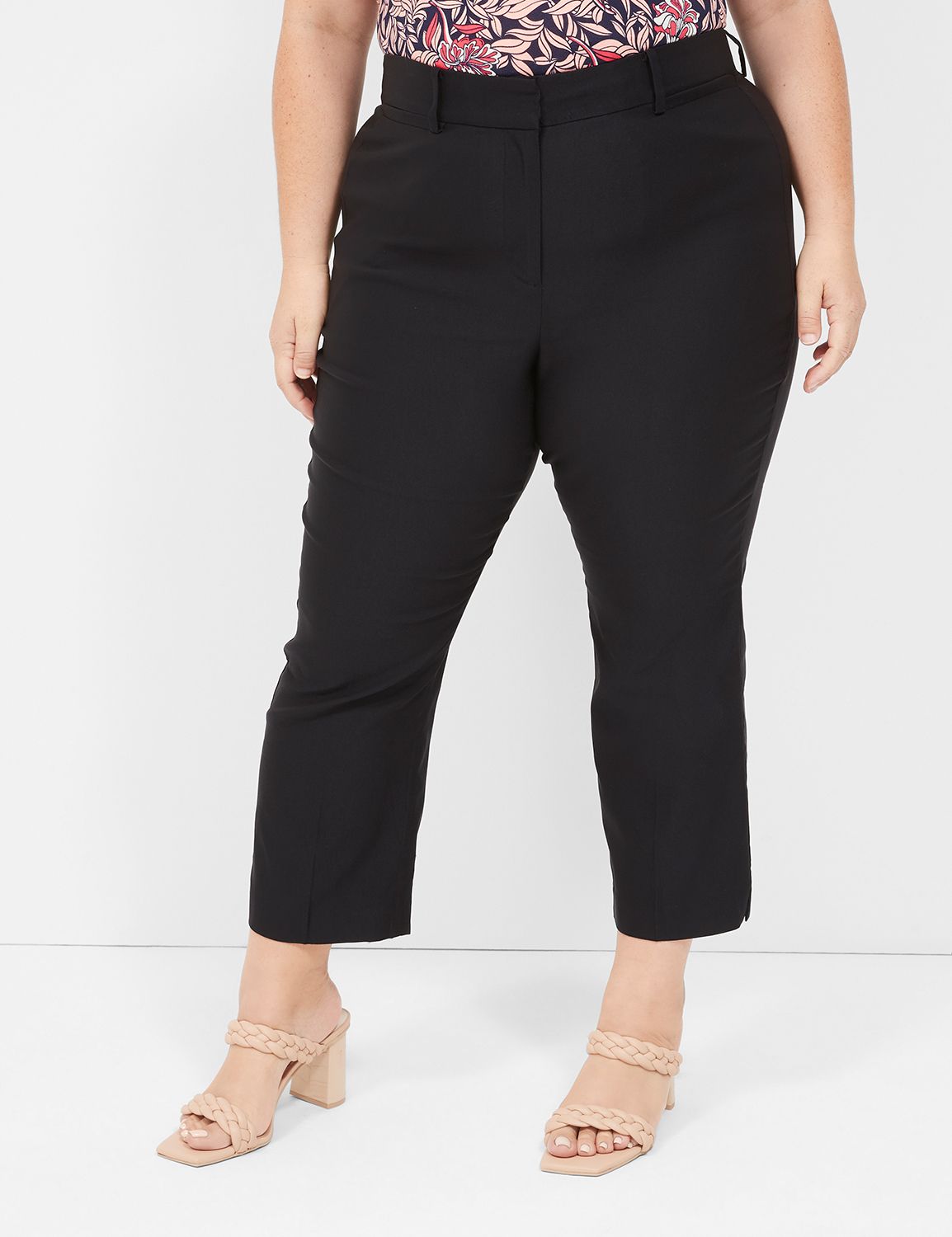 Big Dreams Stretch Pull On Dress Pants In Black Robots23, 49% OFF