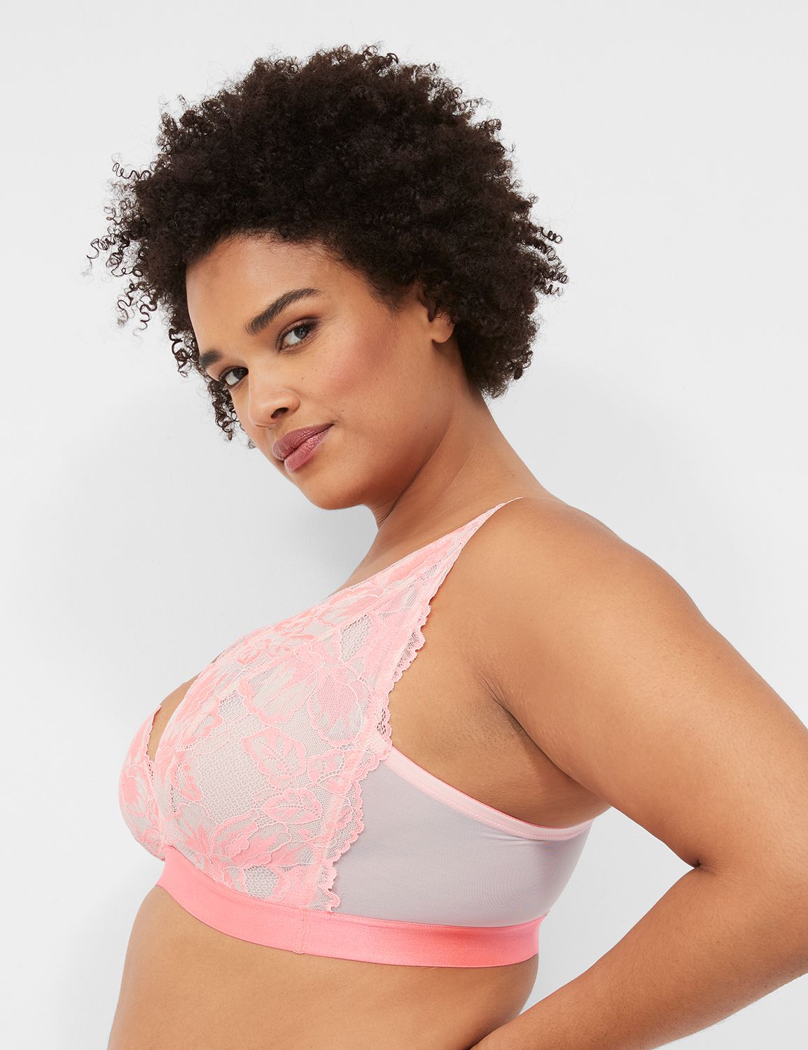 Spring Lace Triangle Bralette 11386 Product Image 3