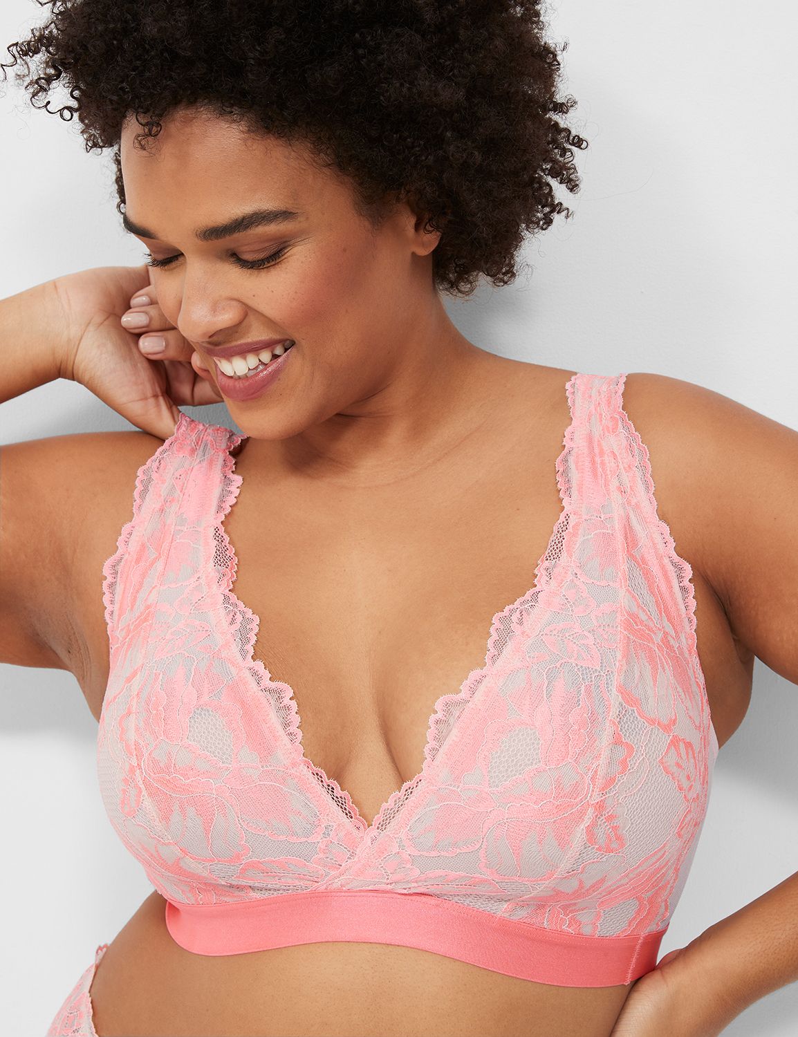 Spring Lace Triangle Bralette 11386 Product Image 4