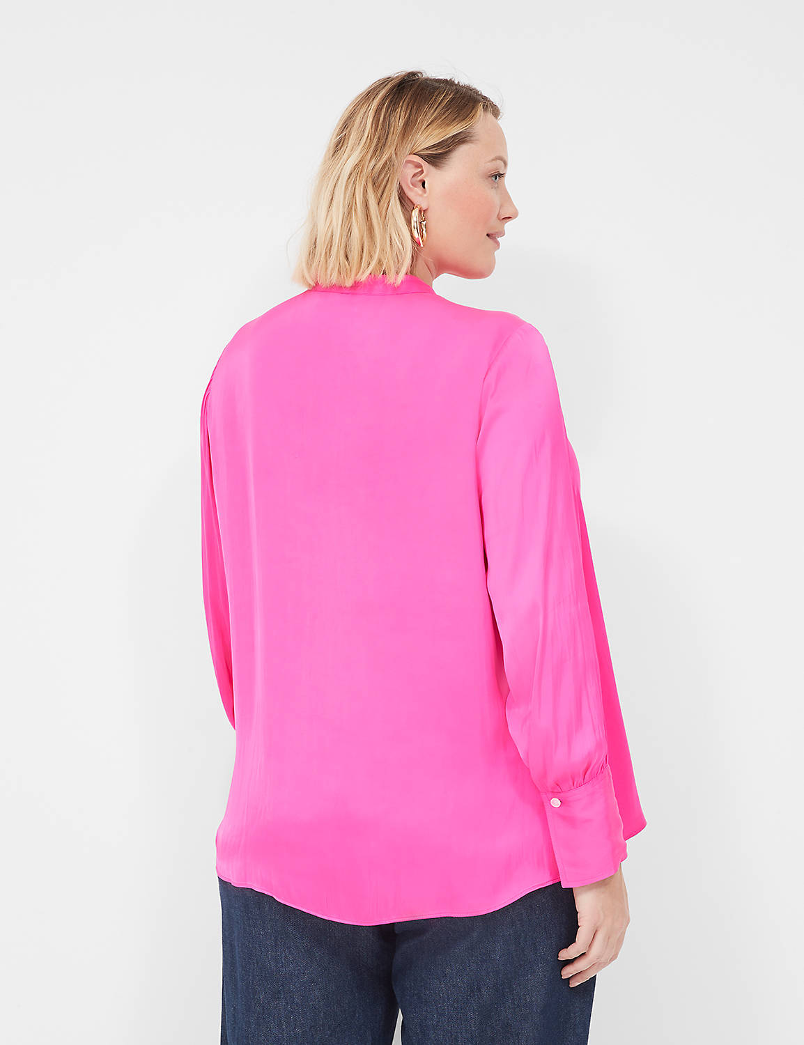 Relaxed LS Collar Blouse 1139021 Product Image 2