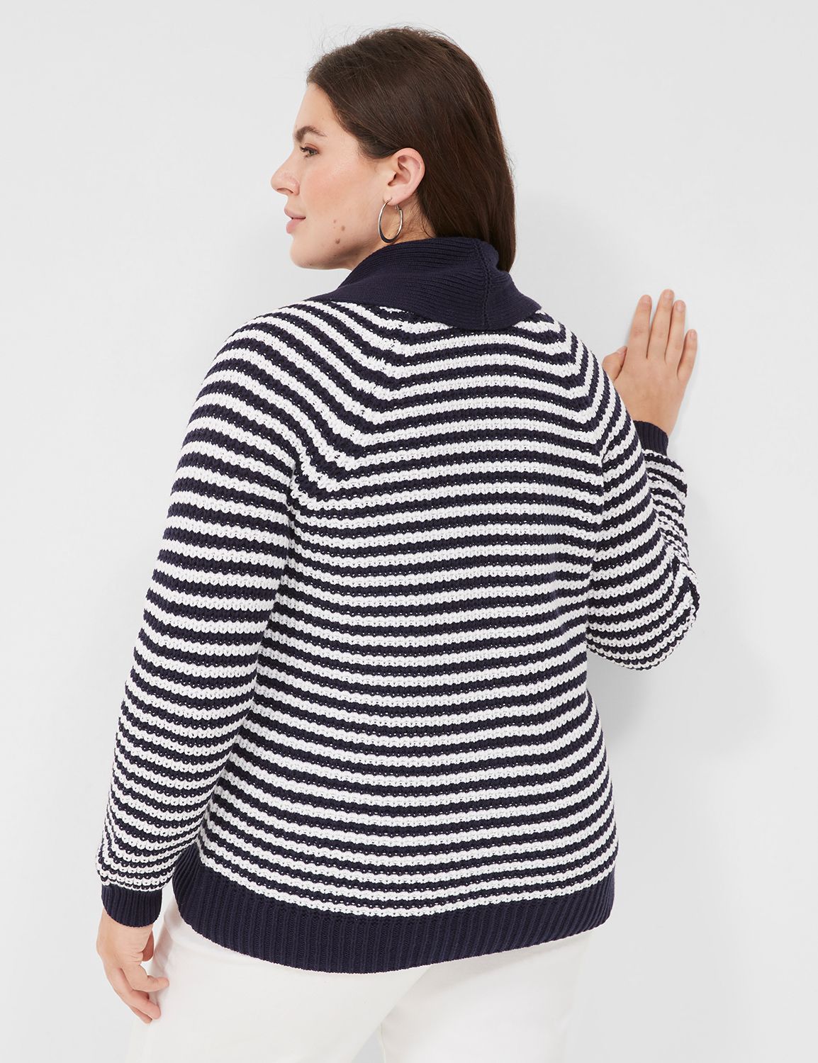 ladies shawl collar cardigan