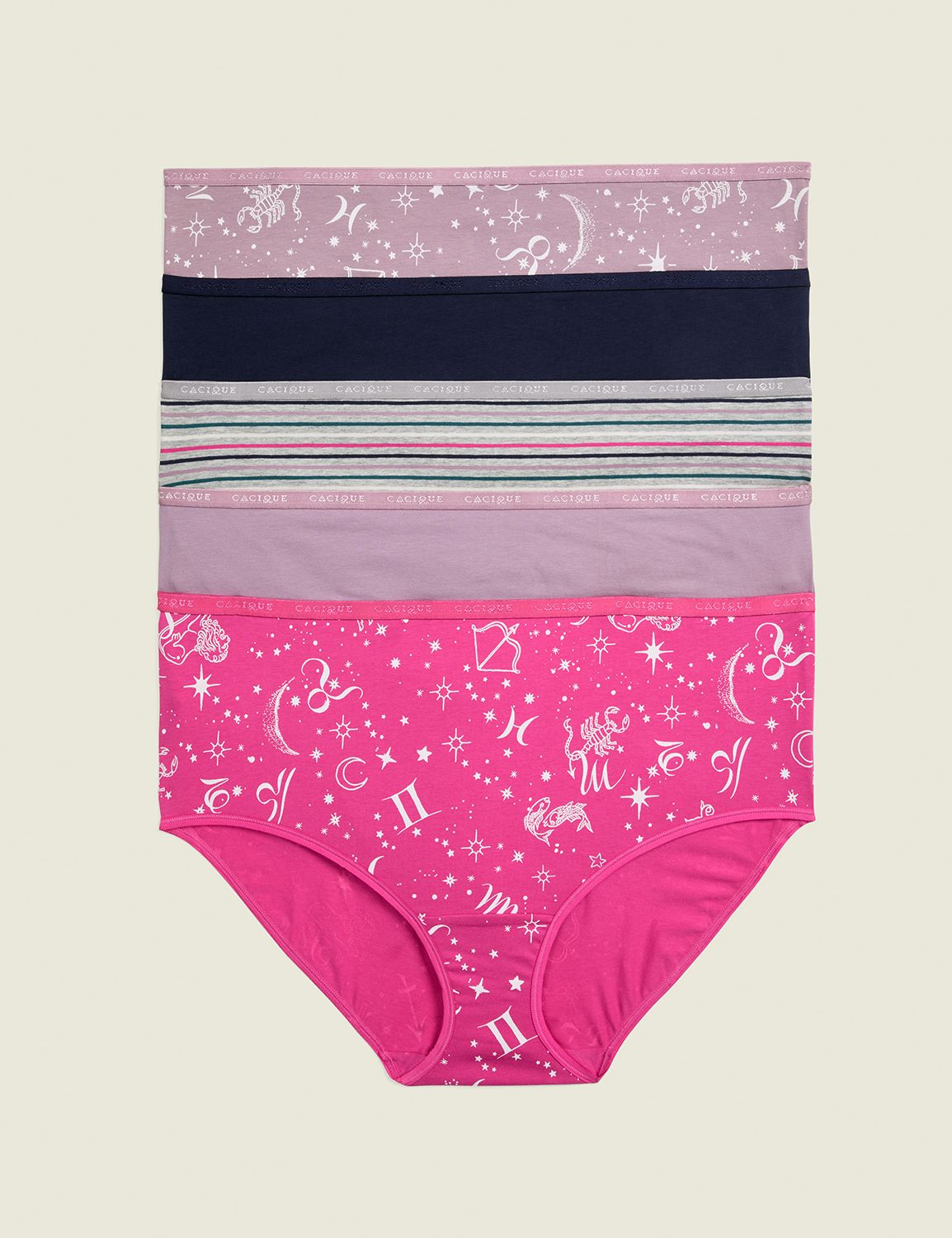 PANTY PACK Cotton High Leg Briefs 1 Product Image 1