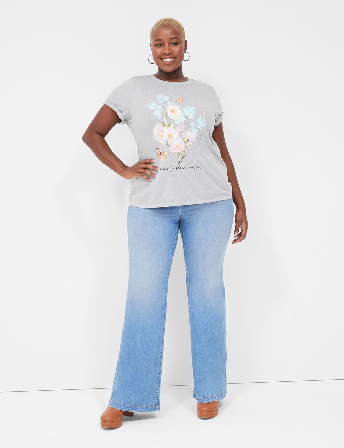 Classic Short Sleeve Crew Neck Tee Product Image 3