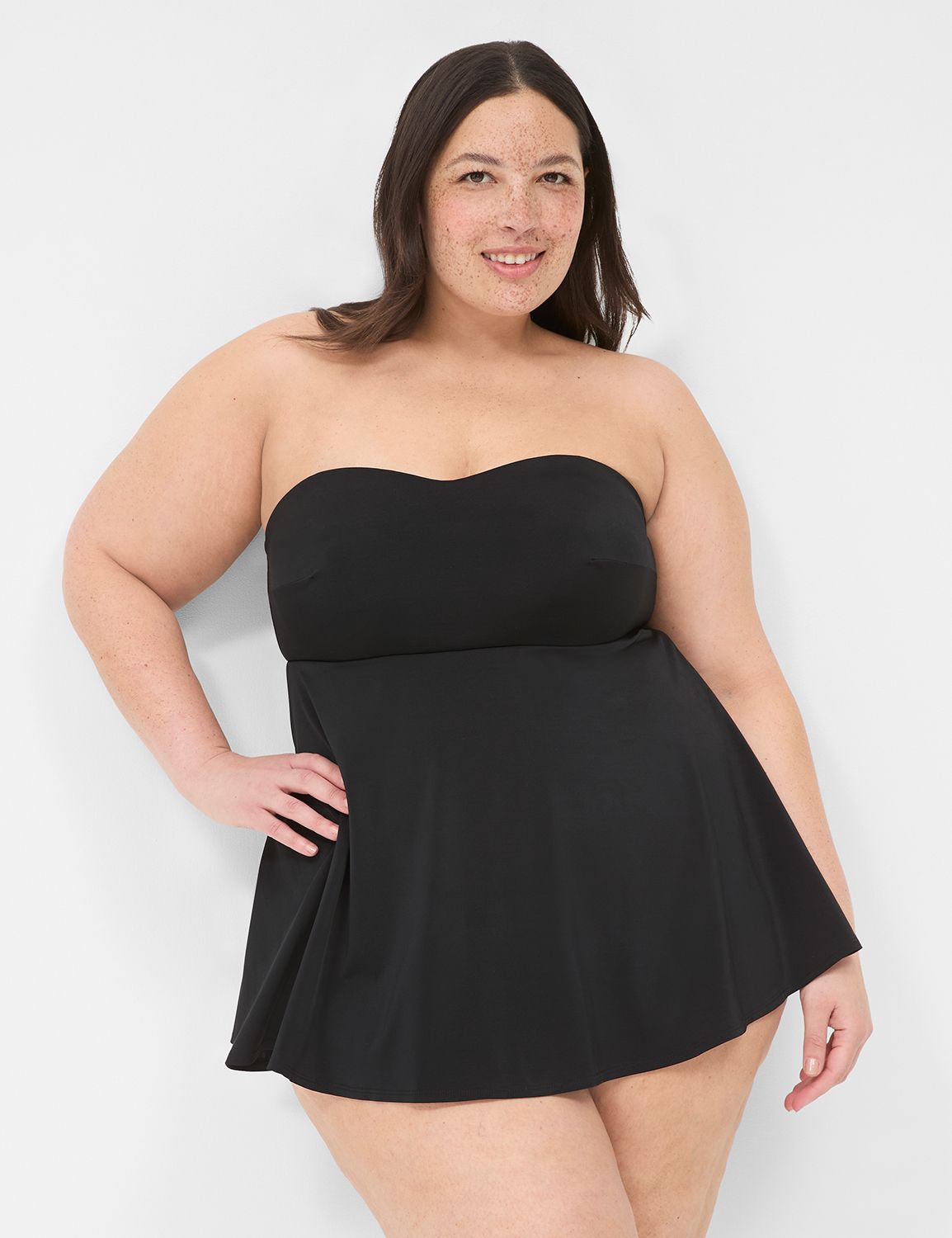 Lane Bryant - New Cacique swim that's as sexy as it is comfortable. And  that's just the cherry on top. Head to Cacique for more.  #ForTheLoveofCurves Shop Swim