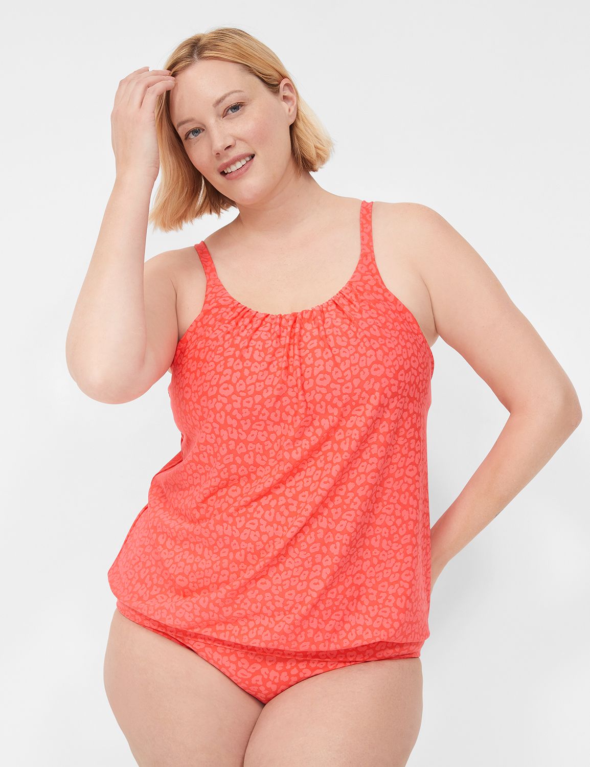 Swim by Cacique Red Swimsuit Top Size XL (40D) - 52% off