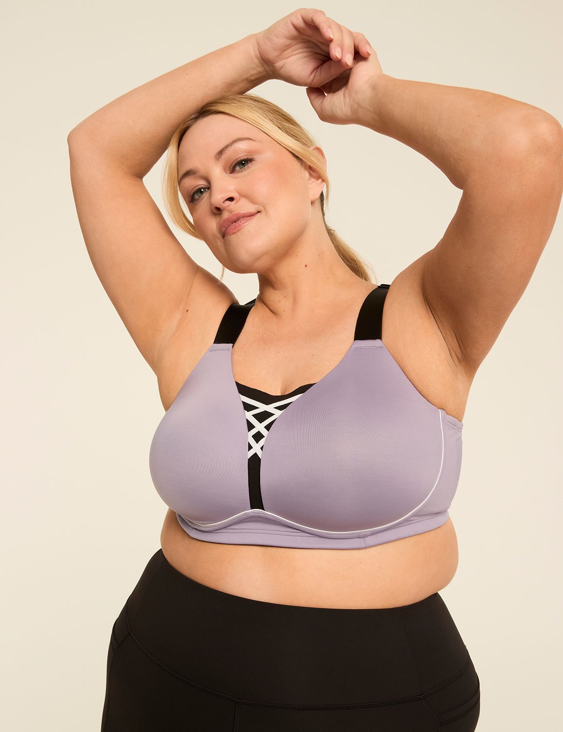 LIVI Wireless Medium-Impact Wicking Sports Bra
