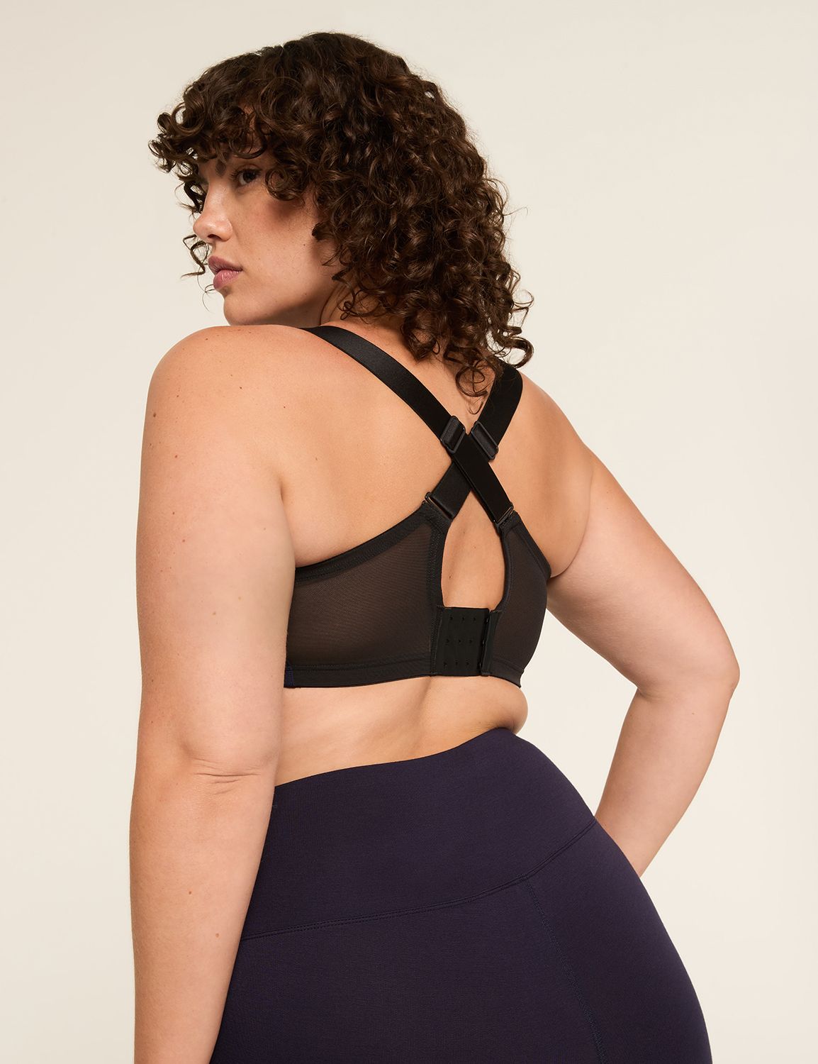 Lace Up Medium Impact NW Sports Bra Product Image 4