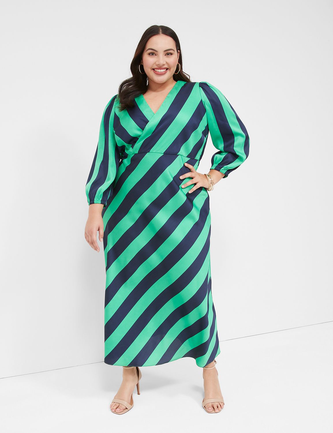 Plus Size Women Printed Drawstring Short Sleeve Loose Dress