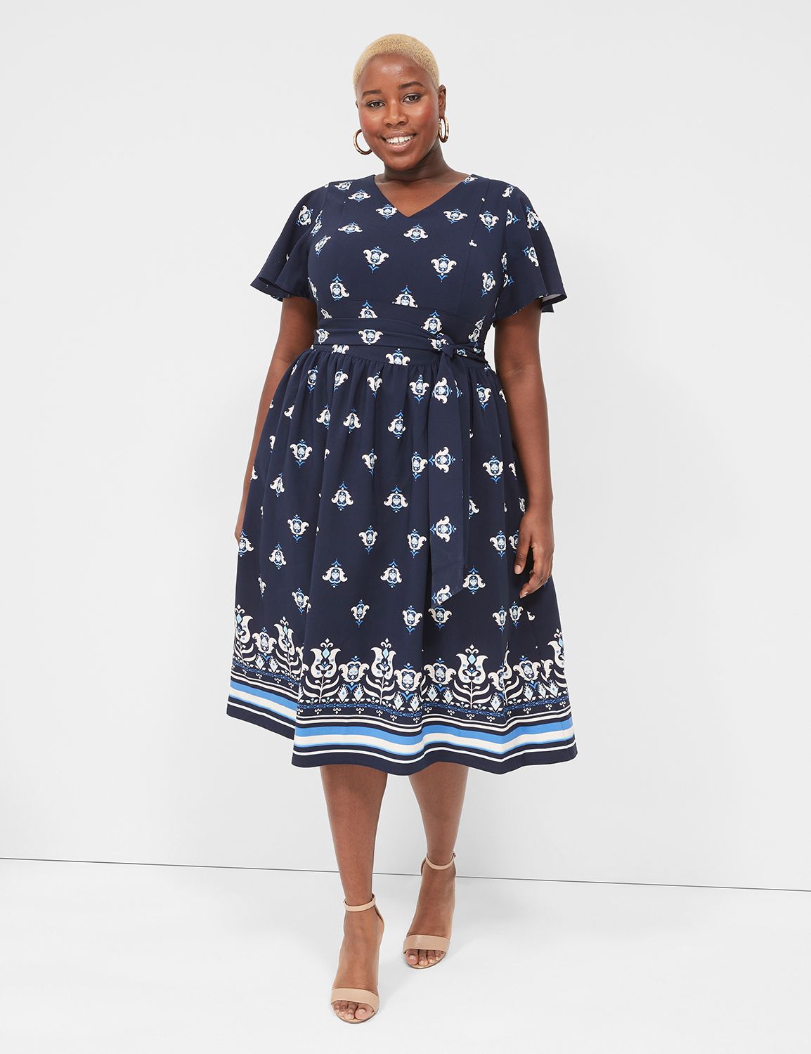 Lane bryant plus size women's best sale lena dress