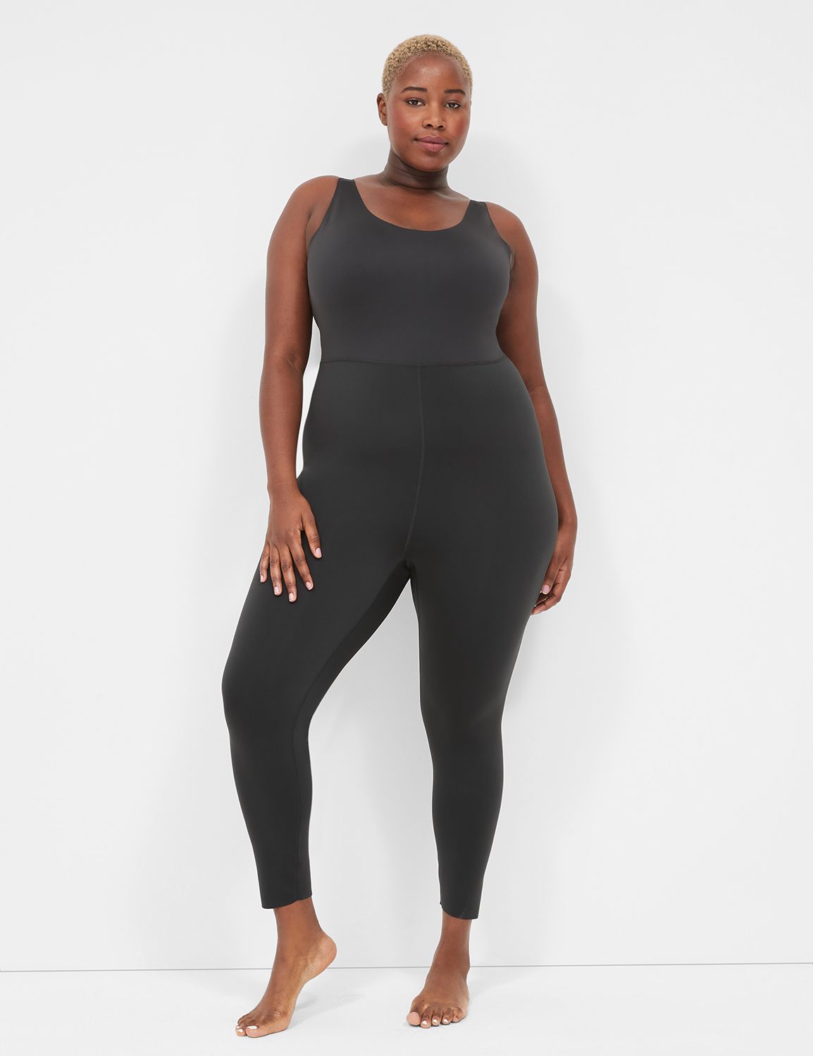 Women's plus size shapewear leggings by Lane Bryant. - Depop