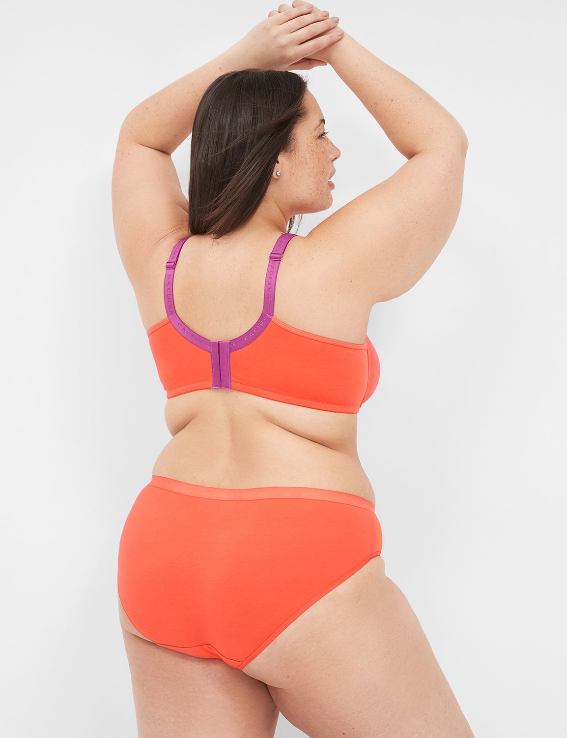Cotton Unlined Plunge UW Stretch La Product Image 2