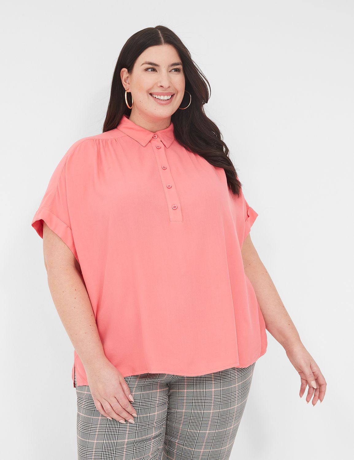 Stretch Waist Button Down™