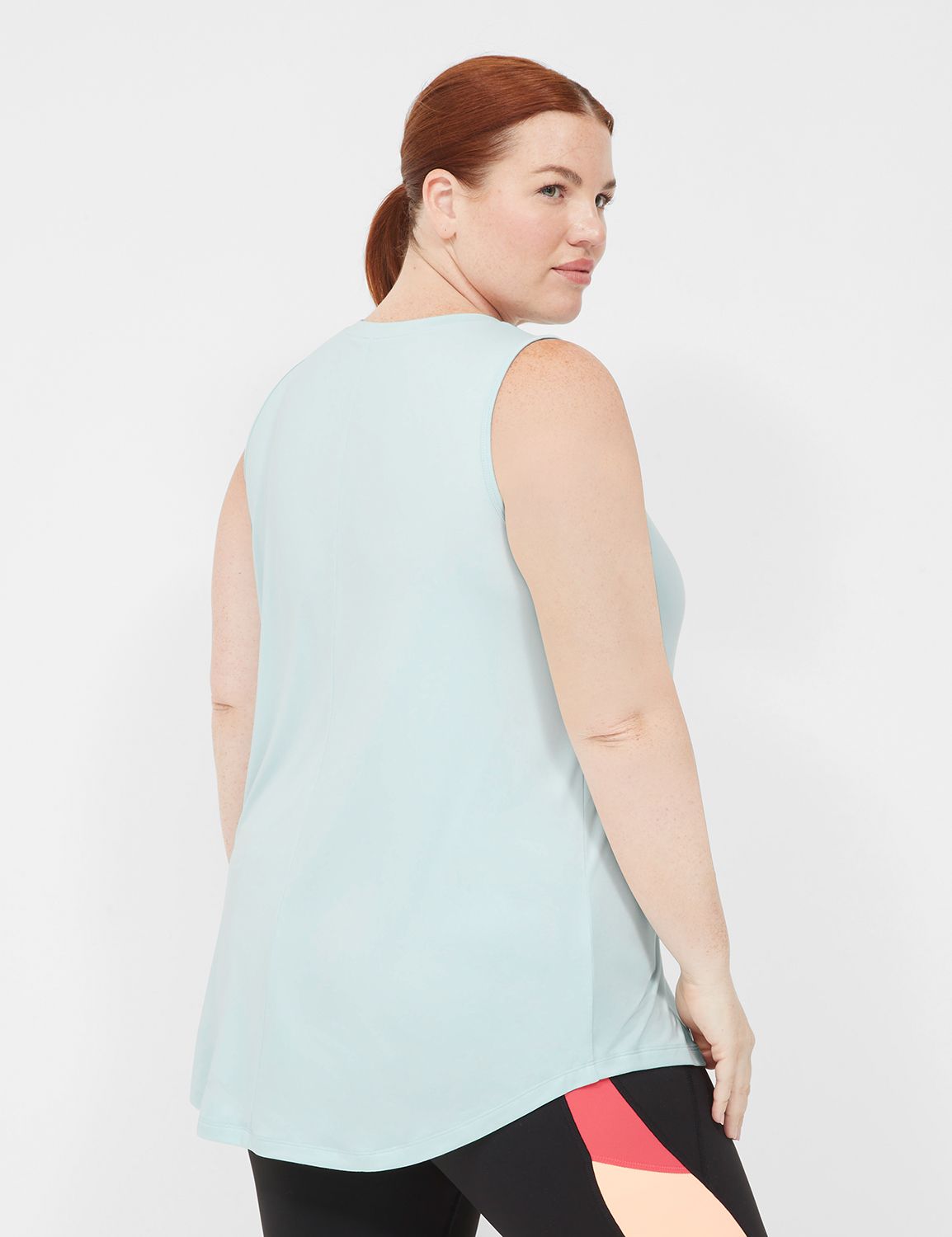 LIVI Sleeveless Crew Neckline Logo Product Image 2