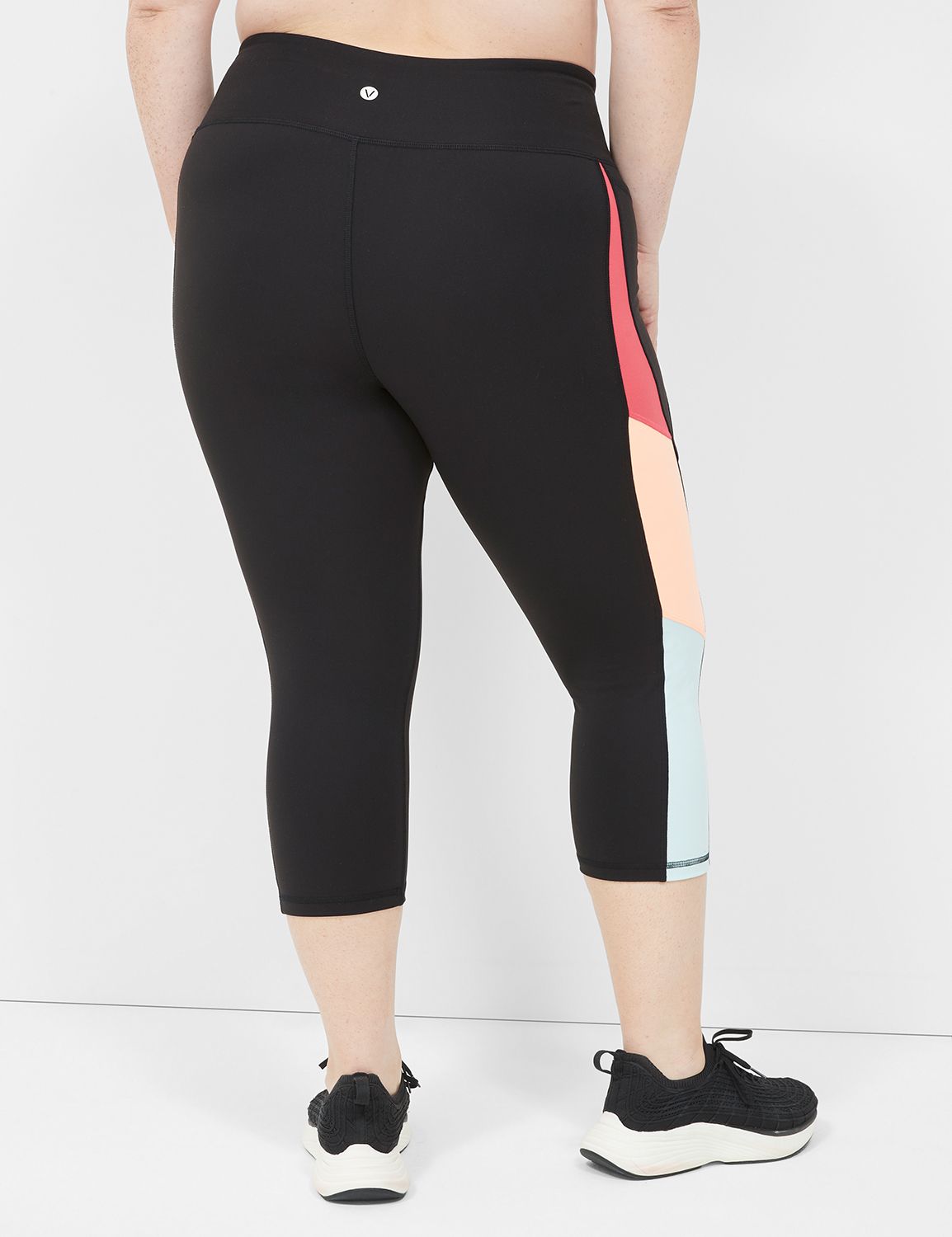 Xersion, Pants & Jumpsuits, Pink And Black Workout Capris Size M