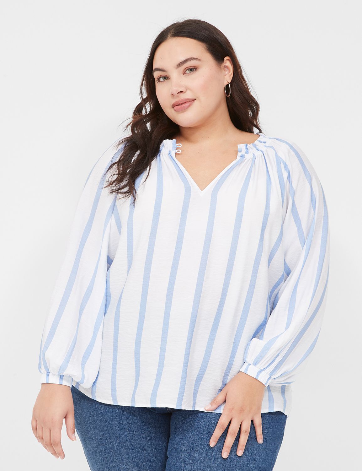 Lane bryant hotsell white blouse