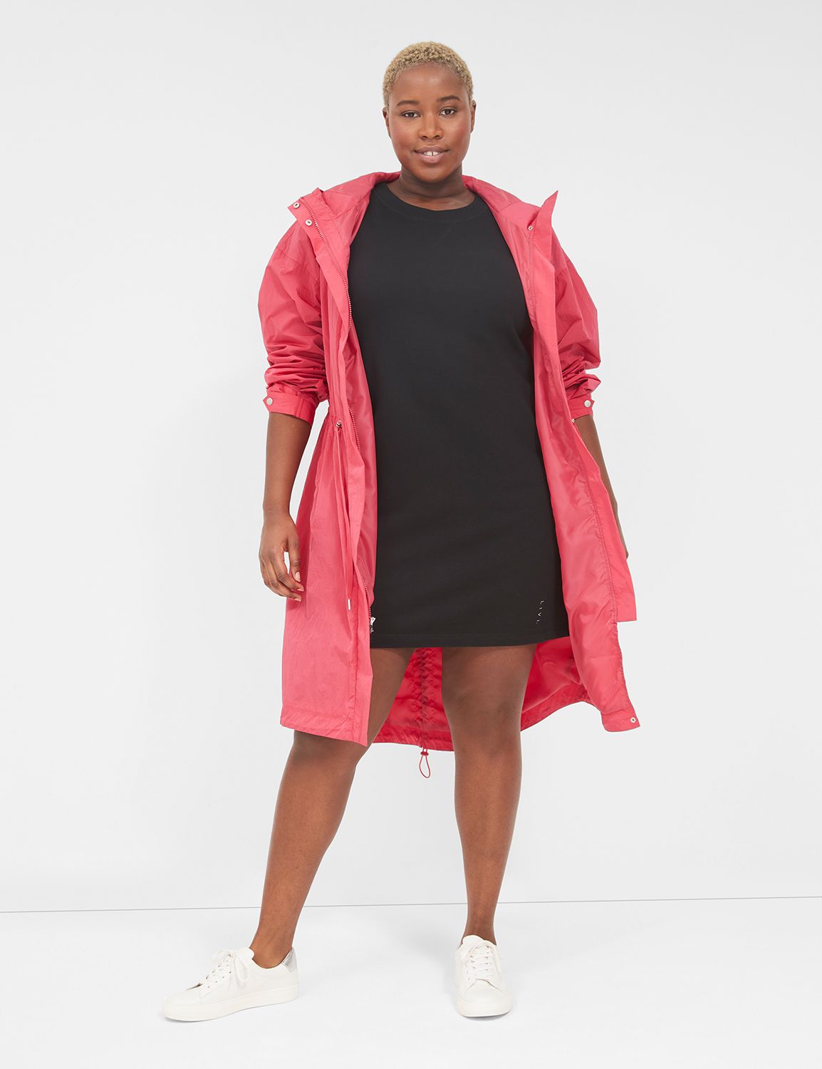 LIVI Sleeveless Crew Neckline Frenc Product Image 4