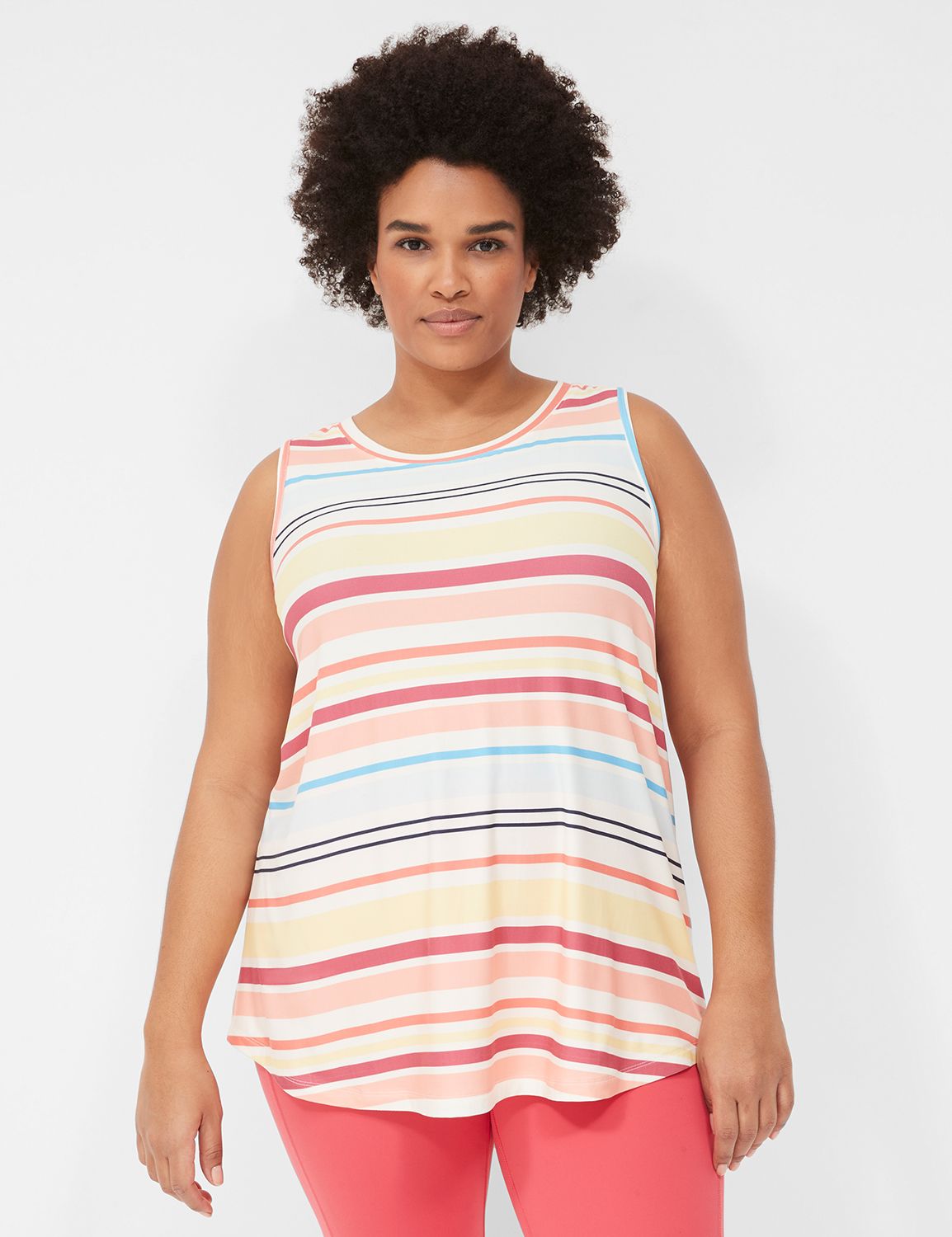 LIVI Sleeveless Crew Neckline Tank