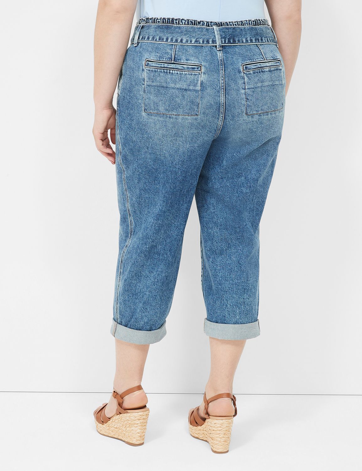 Plus Size Jean Capris, Jean Shorts & Cropped Jeans