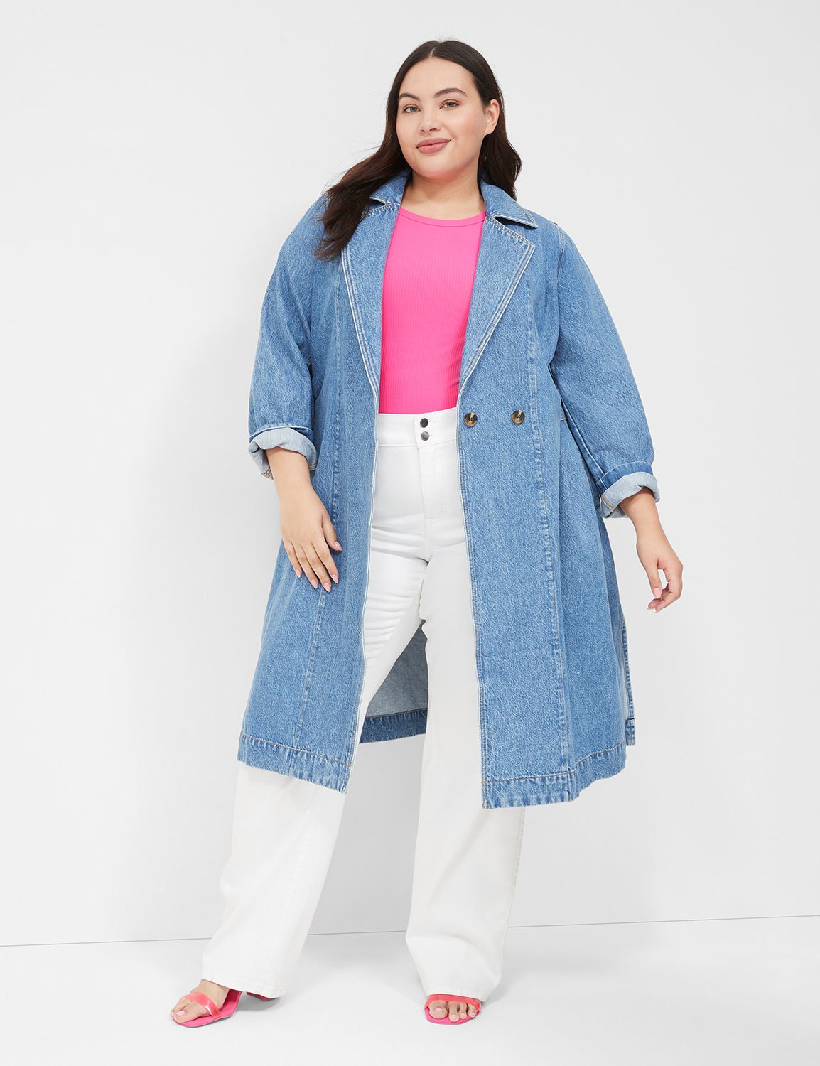 Denim Trench Coat – Lane 201