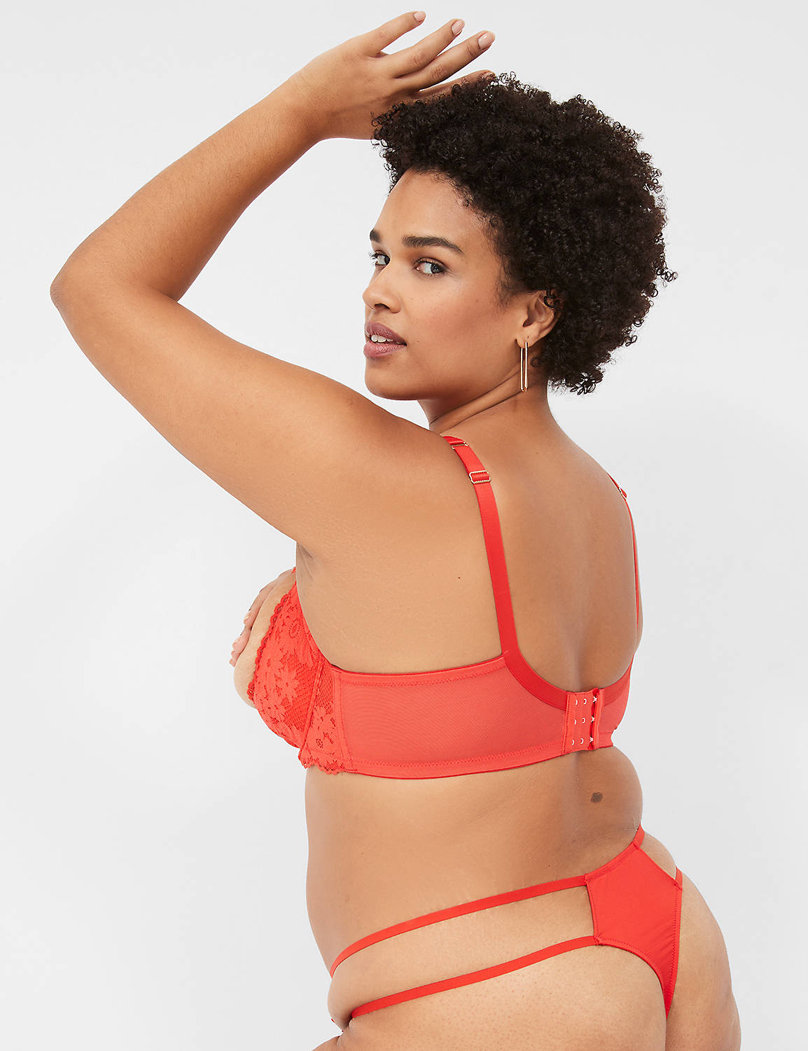 Strappy Lace Quarter Cup 1139817 Product Image 2