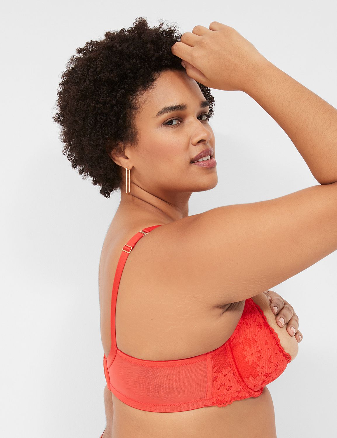 Strappy Lace Quarter Cup 1139817 Product Image 3